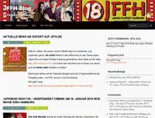 Tablet Screenshot of blog.jffh.de